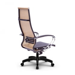 Кресло офисное МЕТТА B 1m 7/K131, Основание 17831 Комплект 1 Золотой ротанг Черное