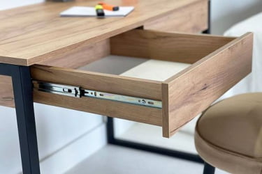 Стол Юниор SMU-01 графит/черный муар