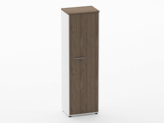 Шкаф для одежды 4 узкий Deka 10.19.302Пр Дуб Верцаска/Белый