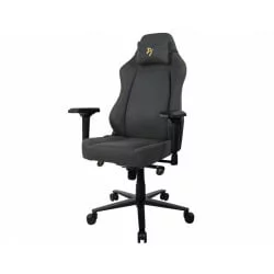 Геймерское кресло Arozzi Primo Woven Fabric Black Gold logo
