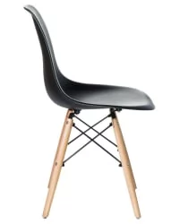 Стул обеденный DOBRIN DSW Черный B-03