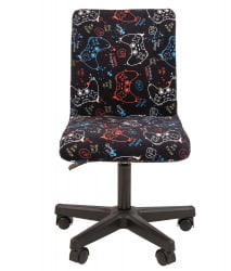 Детское кресло CHAIRMAN ТИН (KIDS) 109 черный пластик GAME