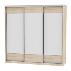 Шкаф-купе B-230х235х60-1(ДСС-D8D8D8)