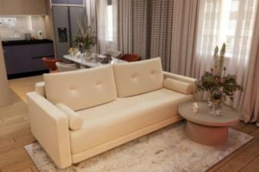 Диван прямой Санднес (Berhouse) Цвет фасада: Биттер рогожка; Тип: Прямой; Материал фасада: Микророгожка