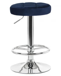 Табурет барный DOBRIN BRUNO (синий велюр (MJ9-117)) 2 шт