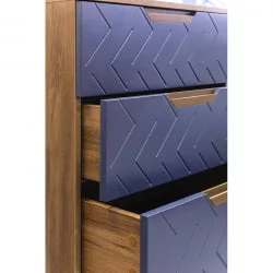 Комод Сканди с 5 ящиками Сапфир