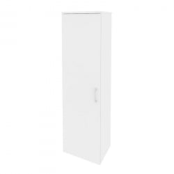 Гардероб узкий (левое исполнение) ONIX O.GB-1(L) Белый Бриллиант