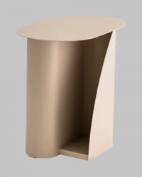 Журнальный столик Yvaine металл бежевый