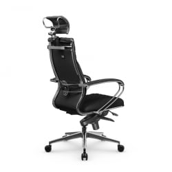 Кресло руководителя Metta L 2c 44C/K116 Infinity Easy Clean (MPES) Комплект 2 Черное