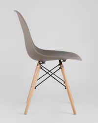 Стул Еамес ДСВ 4 шт. Темно-серый / Eames DSW