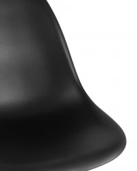 Стул Еамес Стиле ДСВ черный (разборный каркас) / Eames Style DSW
