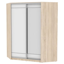 Шкаф-купе YA-198х1400-718-5(ДСС-Белый-D1D2)