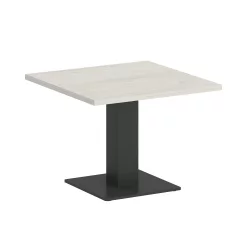 Стол журнальный квадратный HOME OFFICE VR.SP-5-60.2G Дуб Наварра/Антрацит металл