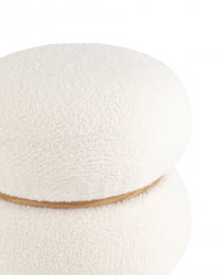 Пуф Полли S Тедди белый