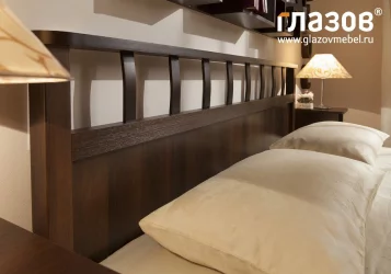 Односпальная кровать Sherlock 49 Орех шоколадный (спальня)