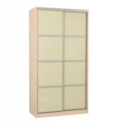 Детский шкафы-купе Рио 2-600 Дуб млечный / Крем