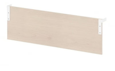 Фронтальная панель к одинарным столам XTEN-QP XDST 127 Бук Тиара Белый