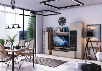 Тумба Кёльн ЛД.674.050.000 Дуб Золотой/Кашмир