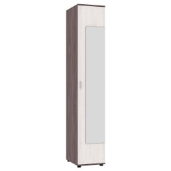 Шкаф распашный Алиса (H1_M) 2230х400х540 ручка скоба 96мм (ЯАТ-ЯАС)