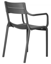 Стул обеденный DOBRIN TIM ARM (темно-серый (GR-04)) 4 шт