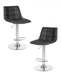 Стул барный DOBRIN TAILOR (серый) 2 шт