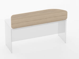 Экран разделительный Glassy 5.12.16 Орех