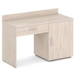 Стол с тумбой правый Ornata 	Н-440 Пр Дуб Верцаска Светлый