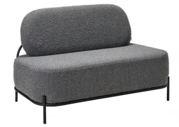 Диван металл Gawaii Д Dark grey