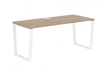Стол письменный EDIS EVST 1780 Дуб Денвер светлый Белый