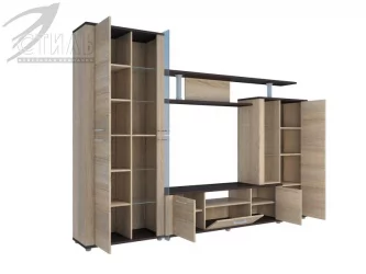 Гостиная Соло 10А Венге/Дуб сонома