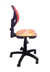 Детское компьютерное кресло LB-C05 [Сетка оранжевая / Пони]