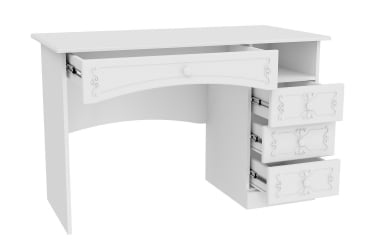 Компьютерный стол с ящиками ЛД 525.090.000 Белый