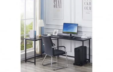 Угловой компьютерный стол KIWI Черный BK