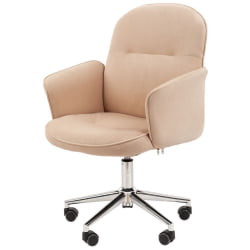 Офисное кресло CHAIRMAN HOME 130 велюр Бежевый