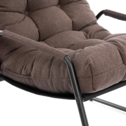 Кресло Ergo/Эрго К рогожка, коричневый, 3М7-147