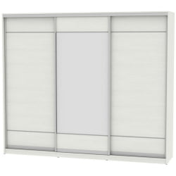 Шкаф-купе B-230х270х60-2(ВД-D7D8D7)