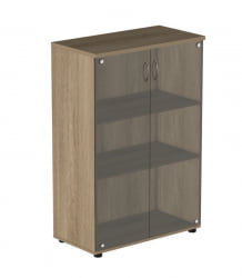 Шкаф для документов с тонированными стеклами Р.Шс-3СТ Ясень светлый