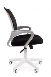 Кресло оператора Chairman 696 white TW-11 Черное