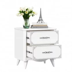 Тумбочка для детской Элис ЛД 532.020.000 Белая