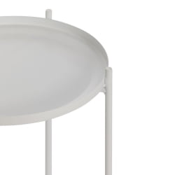 Кофейный столик TAVETT / 1 шт. в упаковке металл, 37,6*37,6*52 см, белый