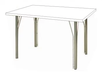 Обеденный стол Z 500 (металлик)