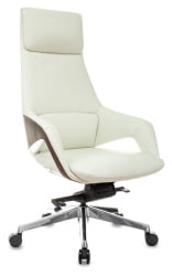 Кресло руководителя Бюрократ _DAO-2 Белый