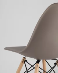 Стул Еамес ДСВ 4 шт. Темно-серый / Eames DSW