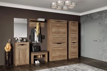 Тумба для обуви Соренто 24 Дуб Стирлинг