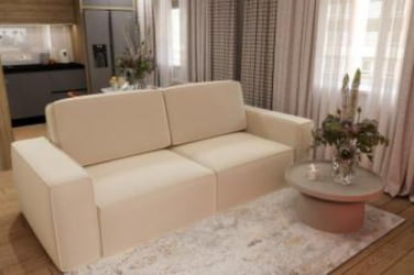 Диван прямой Сунндал (Berhouse) Цвет фасада: Биттер рогожка; Тип: Прямой; Материал фасада: Микророгожка