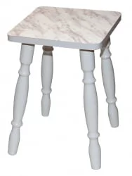 Табуретка пл. 1 кат. 4242 Ноги белые КОМПЛЕКТ 2 шт.