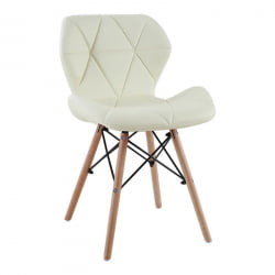 Стул со спинкой Eames SC-026 Бежевый