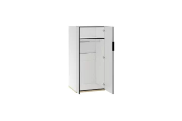 Шкаф для одежды для кровати-чердака Урбан ЛД 528.180.000 Белый/Дуб золотой