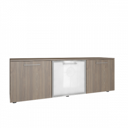 Тумба модульная трехсекционная YALTA LT-TS 3.5R Вяз Благородный