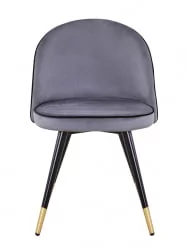Стул Gabi LUX велюр Серый